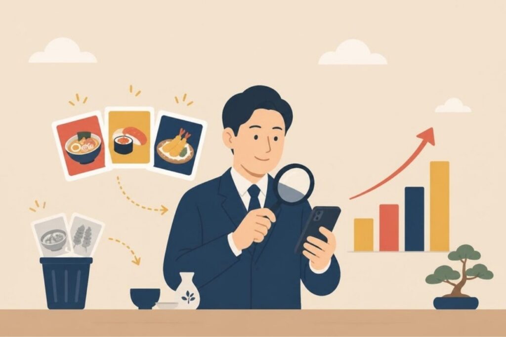 投稿を選び直して売上が伸びるイラスト